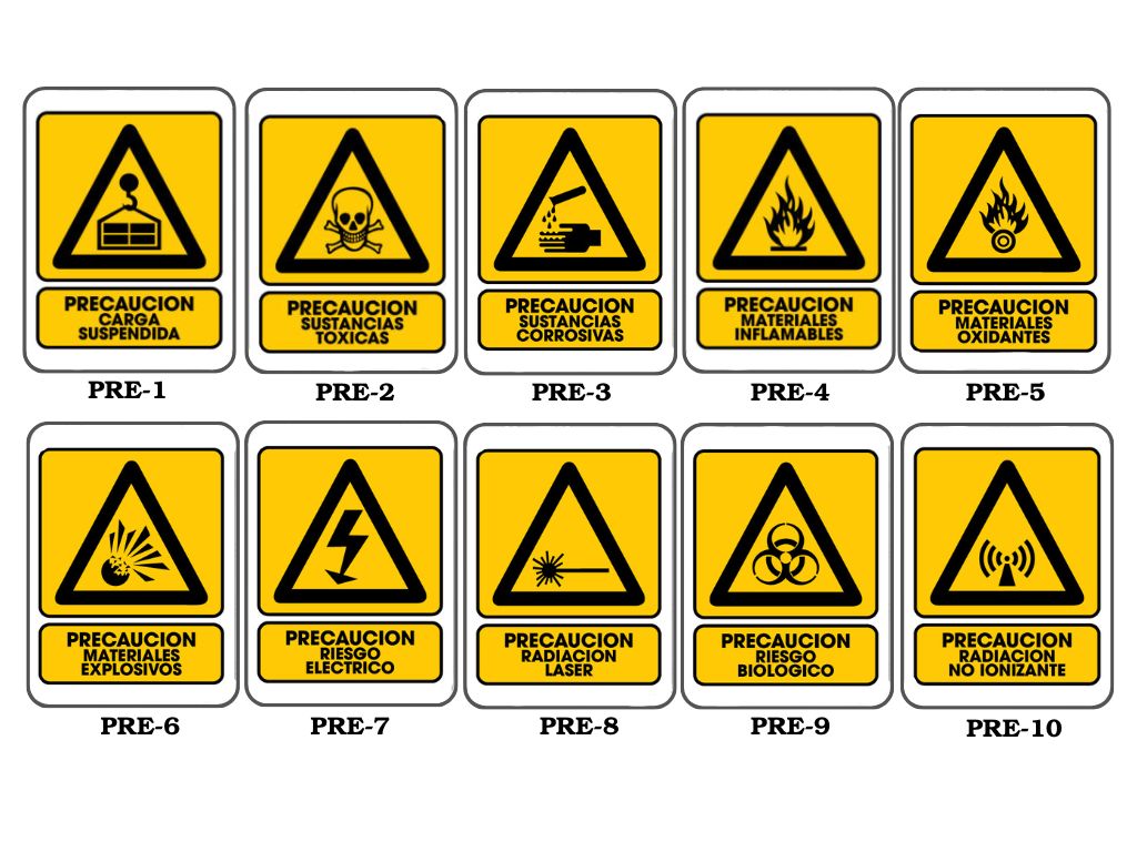 Señales de precaucion
