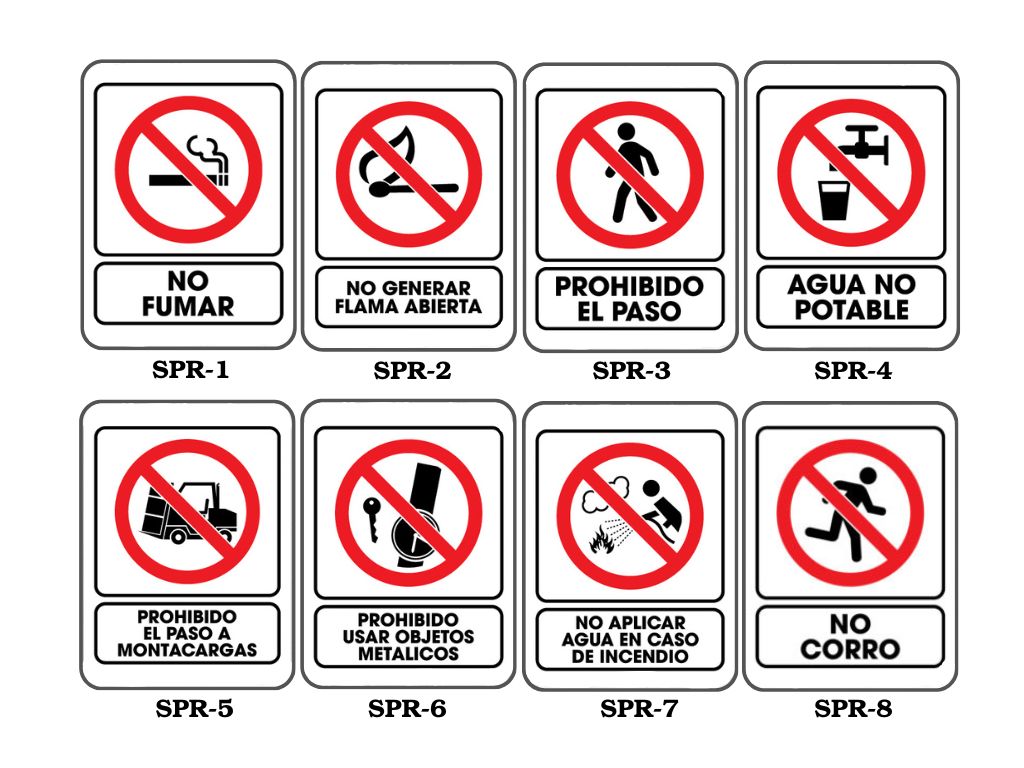 Señales de prohibicion
