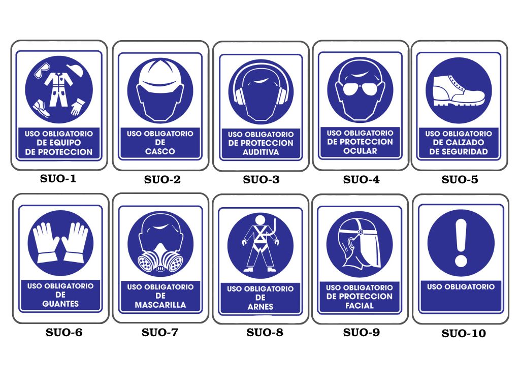 Señales de uso obligatorio