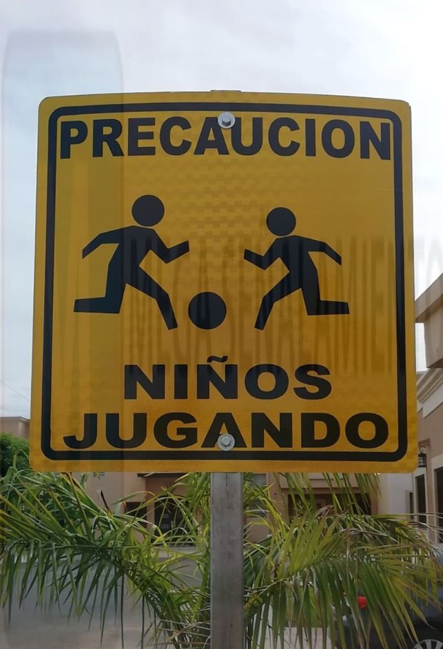 Señalamiento residencial